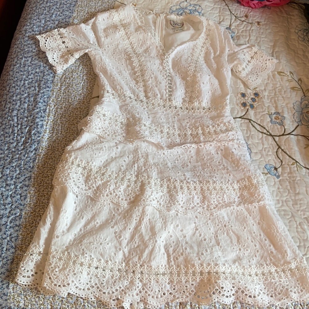 White dress